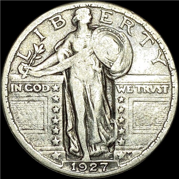 1927 Standing Liberty Silver Quarter LIGHTLY CIRCULATED