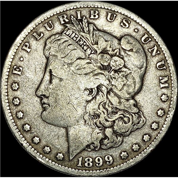 1899-O Silver Morgan Dollar LIGHTLY CIRCULATED