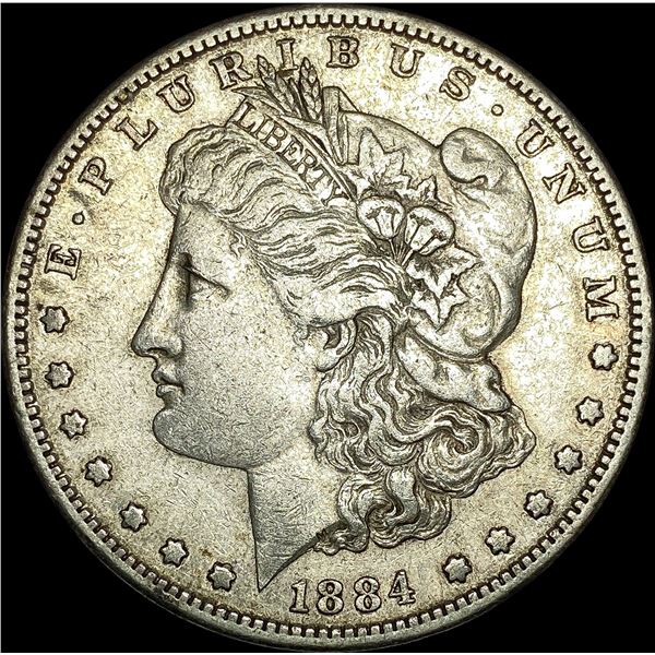 1884-S Silver Morgan Dollar NEARLY UNCIRCULATED