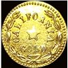 Image 2 : 1854 California Gold 25 Cents Token HIGH GRADE