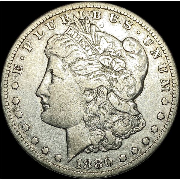 1880-CC Silver Morgan Dollar LIGHTLY CIRCULATED