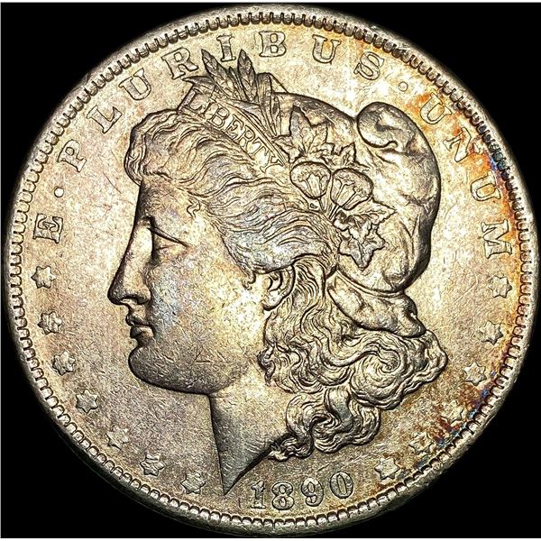 1890-S Silver Morgan Dollar CLOSELY UNCIRCULATED