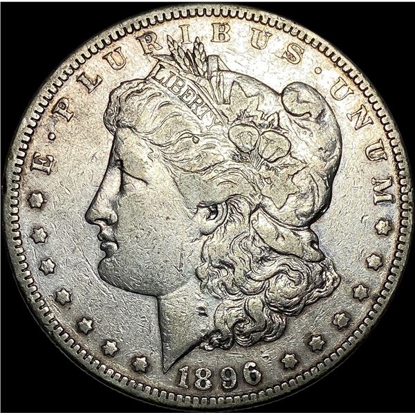 1896-S Silver Morgan Dollar LIGHTLY CIRCULATED
