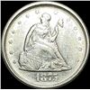 Image 1 : 1875-S Silver Twenty Cents CLOSELY UNCIRCULATED