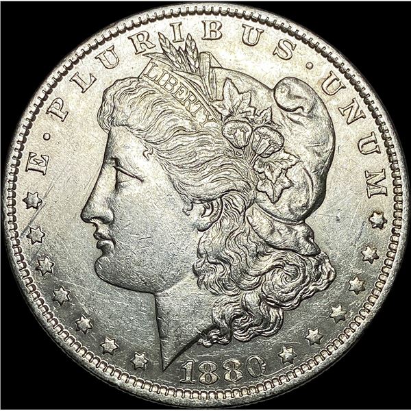 1880-S Silver Morgan Dollar CLOSELY UNCIRCULATED