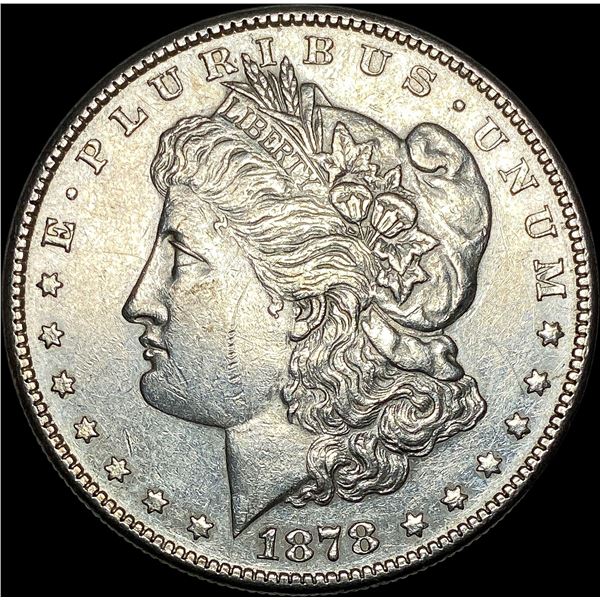 1878-S Silver Morgan Dollar CLOSELY UNCIRCULATED