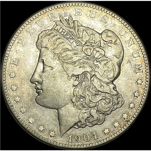 1904-S Silver Morgan Dollar NEARLY UNCIRCULATED