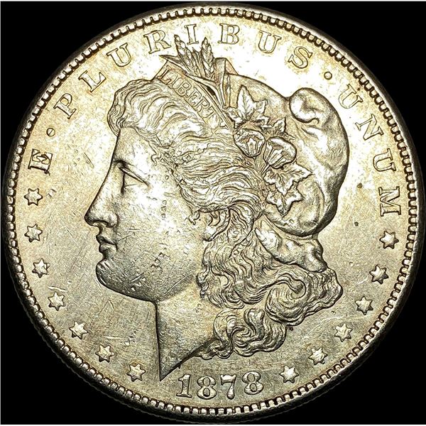 1878-S Silver Morgan Dollar CLOSELY UNCIRCULATED