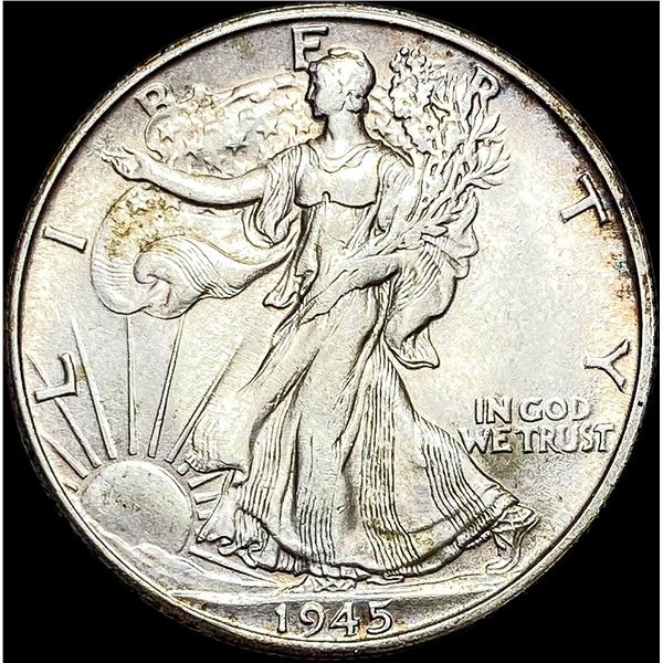 1945-S Silver Walking Liberty Half Dollar UNCIRCULATED