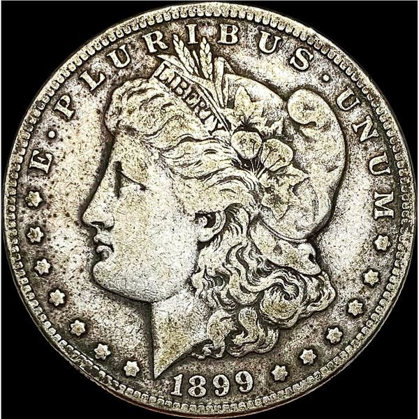 1899-S Silver Morgan Dollar LIGHTLY CIRCULATED