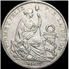 Image 1 : 1893 Silver Un Sol Peru CLOSELY UNCIRCULATED