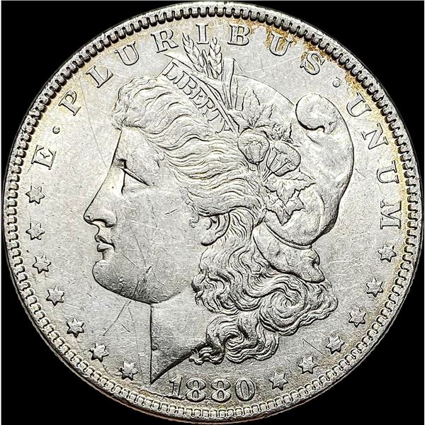 1880-S Silver Morgan Dollar CLOSELY UNCIRCULATED