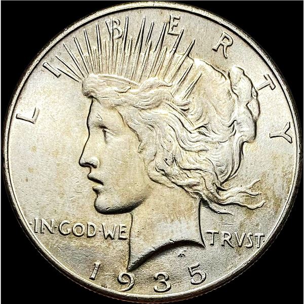 1935-S Silver Peace Dollar UNCIRCULATED