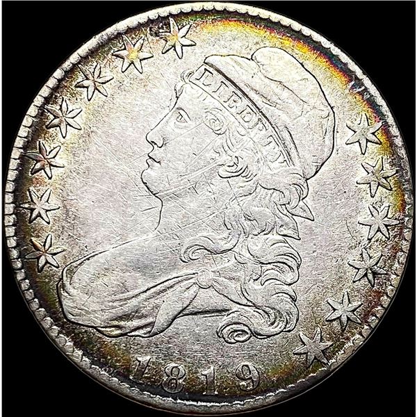 1819 Capped Bust Half Dollar HIGH GRADE
