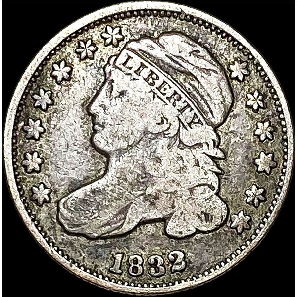 1832 Capped Bust Dime LIGHTLY CIRCULATED