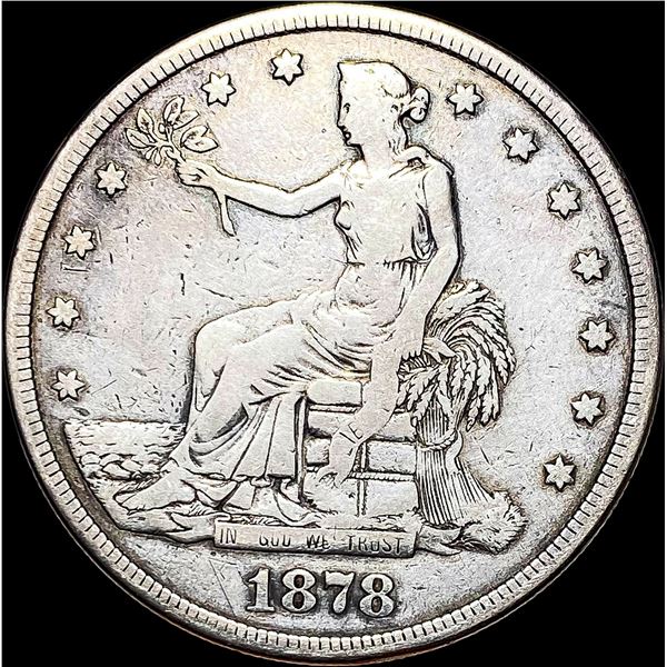 1878-S Silver Trade Dollar LIGHTLY CIRCULATED