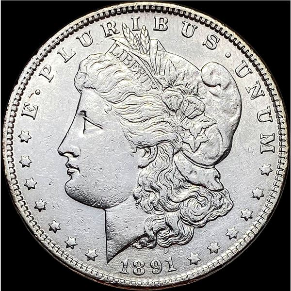 1891-S Silver Morgan Dollar CLOSELY UNCIRCULATED