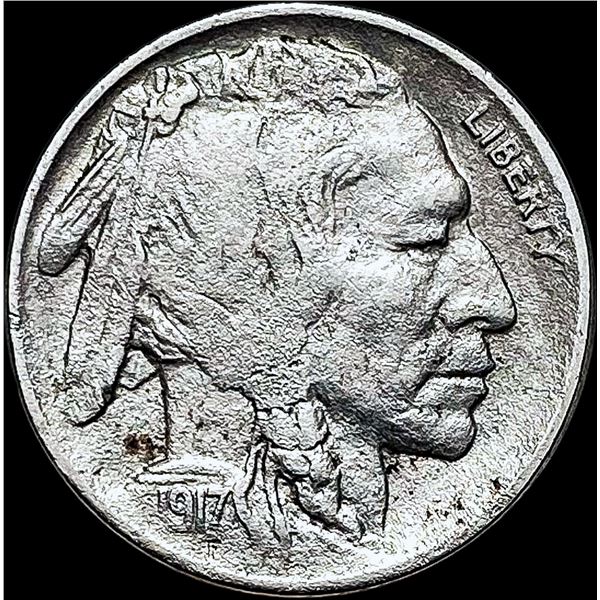 1917-D Buffalo Nickel HIGH GRADE