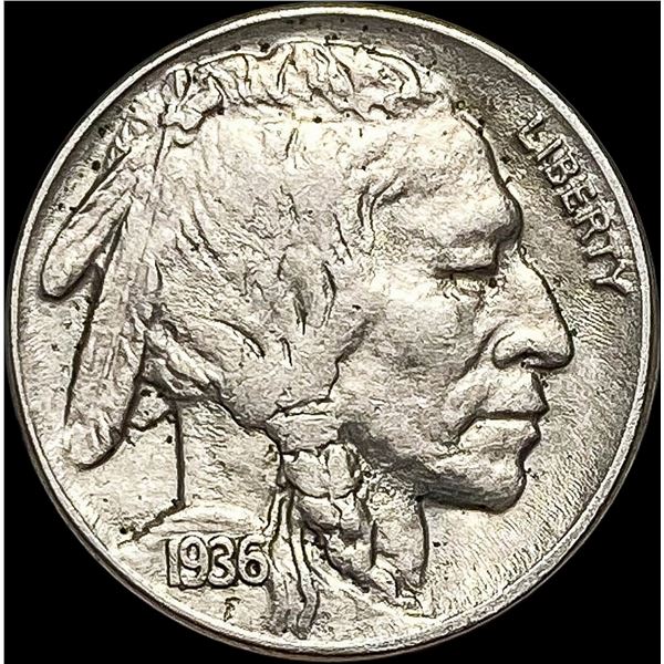 1936 Buffalo Nickel CHOICE AU