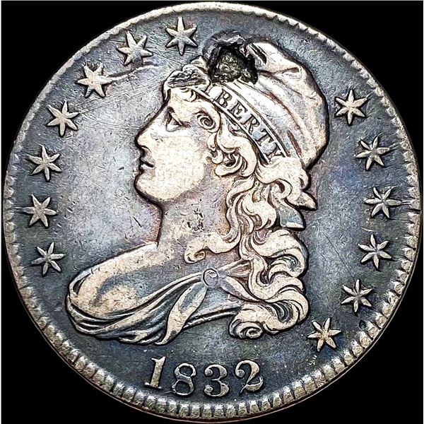 1832 Capped Bust Half Dollar NEARLY UNCIRCULATED