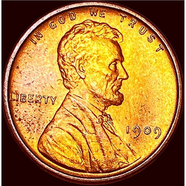 1909 Lincoln Wheat Cent V.D.B. CHOICE BU