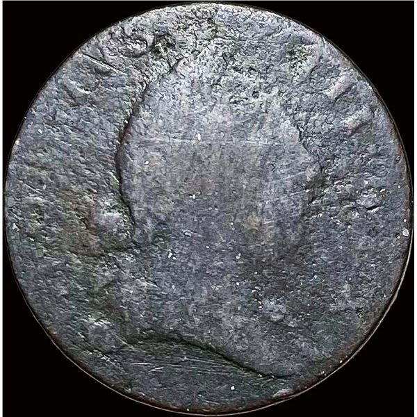 Great Britain 1694 Copper Halfpenny William III NICELY CIRCULATED