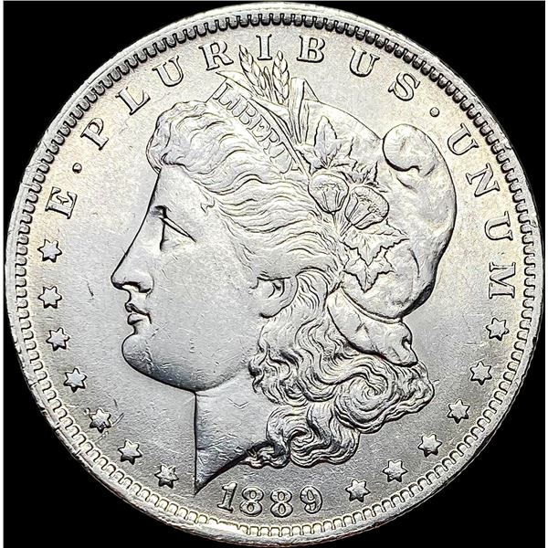 1889 Morgan Silver Dollar CLOSELY UNCIRCULATED