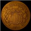 Image 1 : 1871 Bronze Two-Cent Piece LIGHTLY CIRCULATED
