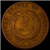 Image 2 : 1871 Bronze Two-Cent Piece LIGHTLY CIRCULATED