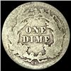 Image 2 : 1877-CC Silver Seated Liberty Dime NICELY CIRCULATED