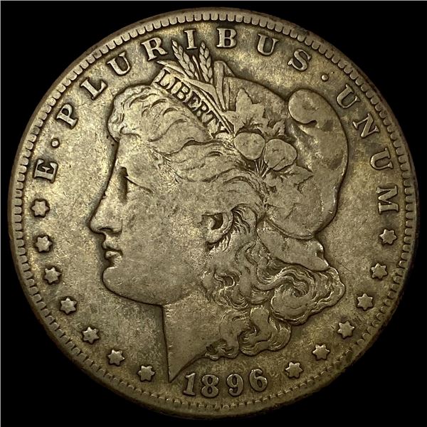 1896-S Silver Morgan Dollar NICELY CIRCULATED