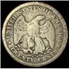 Image 2 : 1875-CC Silver Twenty Cents NICELY CIRCULATED