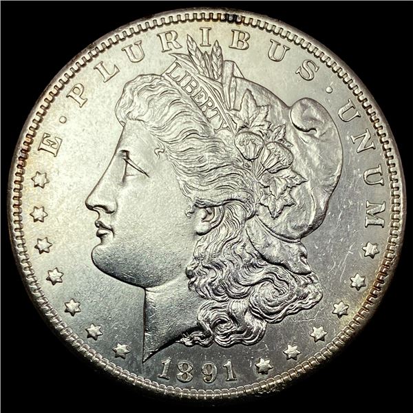1891-S Silver Morgan Dollar UNCIRCULATED