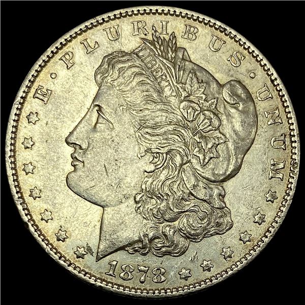 1878 Silver Morgan Dollar CHOICE AU
