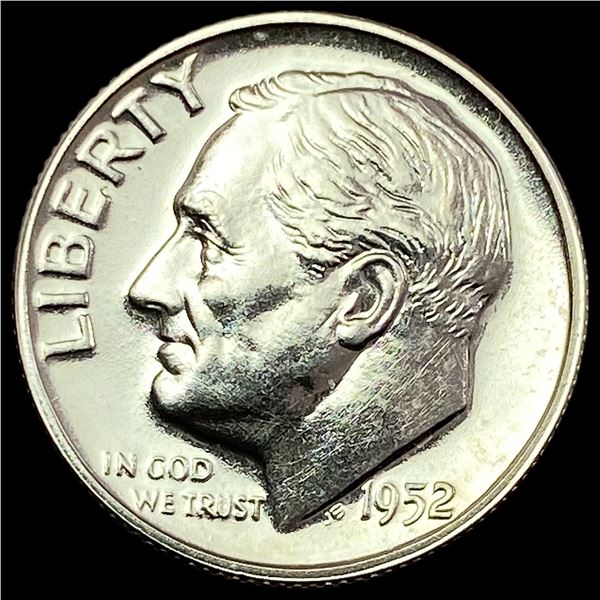 1952 Silver Roosevelt Dime PROOF