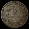 Image 2 : 1870 Two-Cent Piece NEARLY UNCIRCULATED