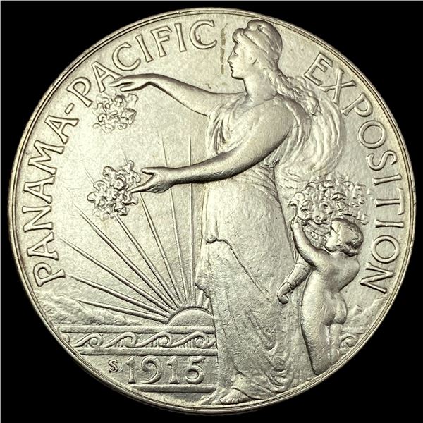 1915-S Silver Half Dollar Panama-Pacific UNCIRCULATED