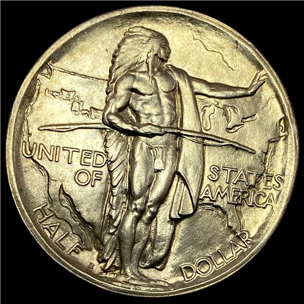 1926-S Silver Oregon Trail Half Dollar UNCIRCULATED
