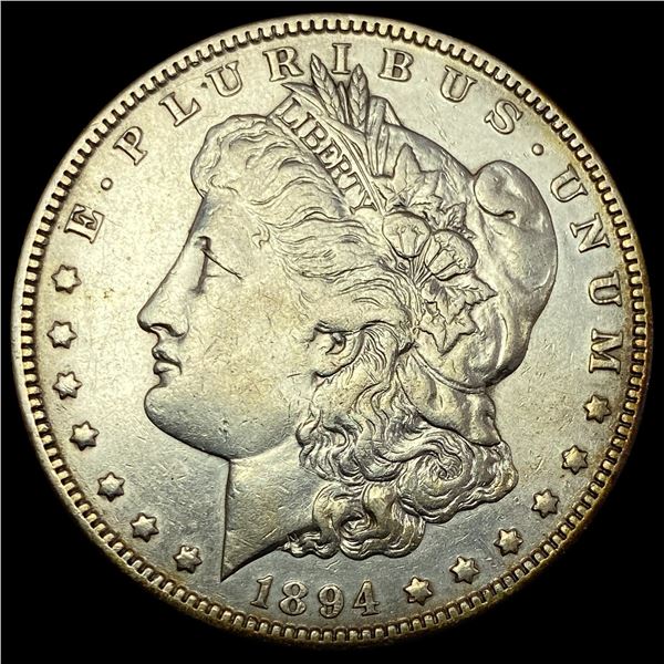 1894-O Silver Morgan Dollar NEARLY UNCIRCULATED