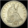 Image 1 : 1857-O Seated Liberty Quarter NEARLY UNCIRCULATED