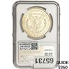 Image 1 : 1921-D Morgan Silver Dollar NGC MS63