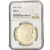 Image 2 : 1921-D Morgan Silver Dollar NGC MS63