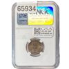 Image 2 : 1921 Canada 1C NGC MS64 BN