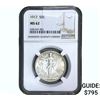 Image 1 : 1917 Walking Liberty Half Dollar NGC MS62