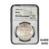 Image 1 : 1878-S Morgan Silver Dollar NGC MS64