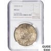 Image 1 : 1923-D Silver Peace Dollar NGC MS61
