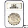 Image 1 : 1935 Silver Peace Dollar NGC MS64