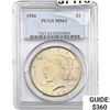 Image 1 : 1926 Silver Peace Dollar PCGS MS63