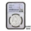 Image 1 : 1878-CC Morgan Silver Dollar NGC AU53