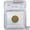 1862 Indian Head Cent ICG AU58